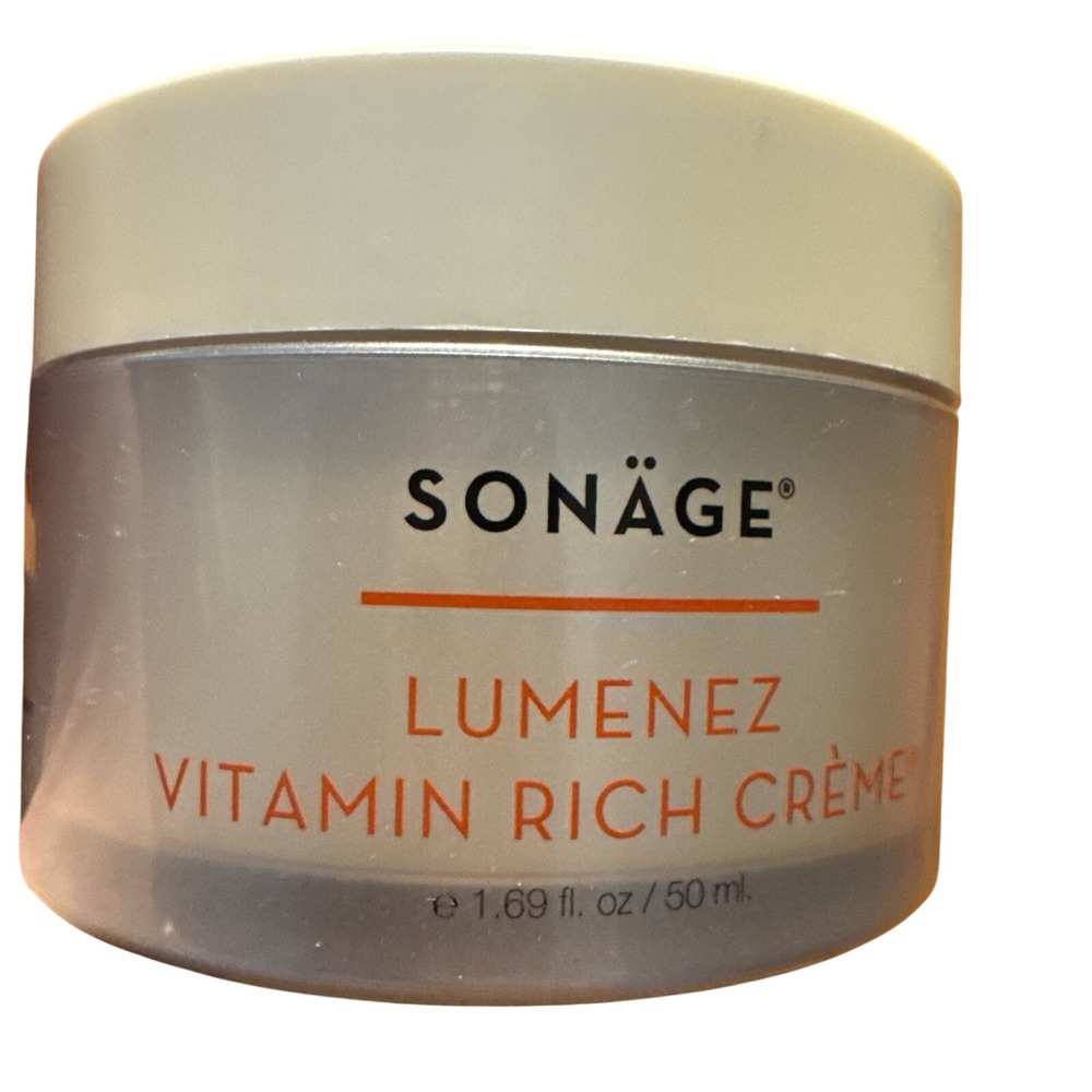 Sonage Lumenez Vitamin‎ Rich Creme Face Moisturizer 1.69 fl oz 50ml New